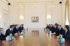 Azərbaycan Prezidenti İlham Əliyev Macarıstanın Baş naziri ilə görüşüb (FOTO)