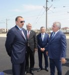 Prezident İlham Əliyev Bilgəh-Novxanı-Sumqayıt avtomobil yolunun yenidən qurulması çərçivəsində görülən işlərlə tanış olub (FOTO)