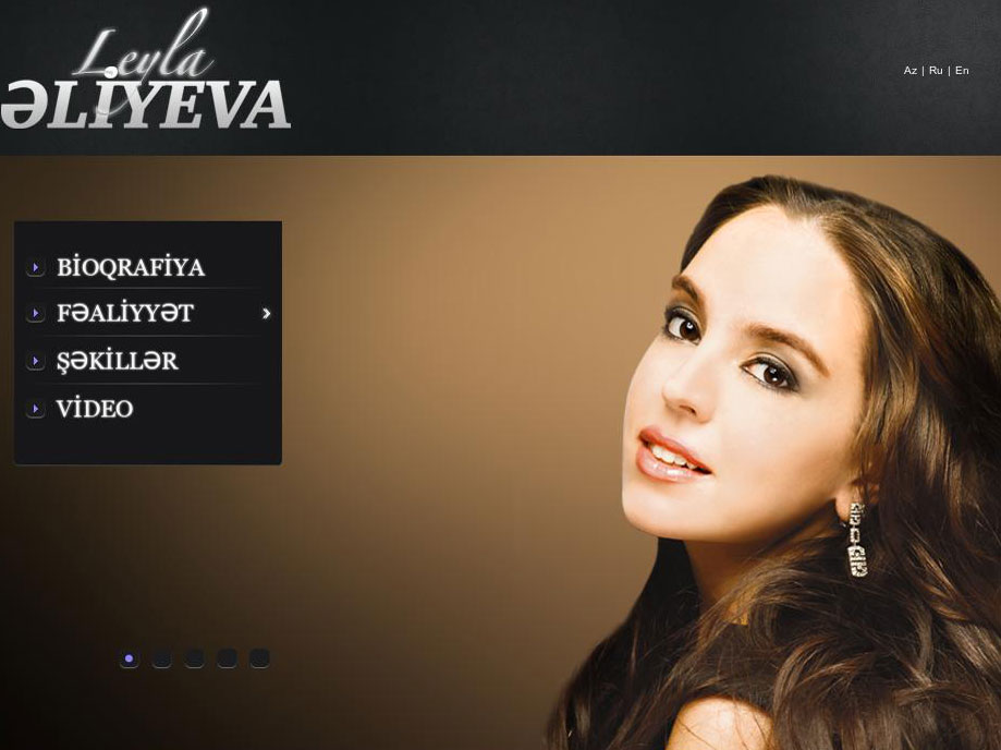 Heydər Əliyev Fondunun vitse-prezidenti Leyla Əliyevanın rəsmi saytı fəaliyyətə başlayıb