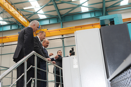 İlham Əliyev Qaradağ metal konstruksiyalar zavodunun açılışında iştirak edib (FOTO)