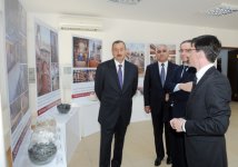 İlham Əliyev Bakıda yeni sement zavodunun açılışında iştirak edib (FOTO)