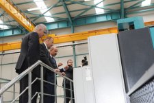 İlham Əliyev Qaradağ metal konstruksiyalar zavodunun açılışında iştirak edib (FOTO)