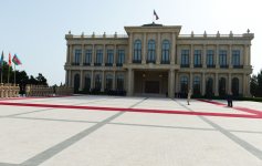 Tacikistan Prezidentinin rəsmi qarşılanma mərasimi keçirilib (FOTO)