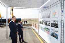 Prezident İlham Əliyev Hacıqabulda Şirvan-Muğan qrup su kəmərinin təməlqoyma mərasimində iştirak edib (FOTO)