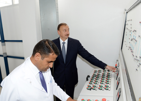 Cəlilabadda "Avanqard" MMC-nin un fabriki istifadəyə verilib (FOTO)