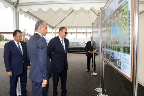 Lənkəranda otel kompleksinin təməli qoyulub (FOTO)