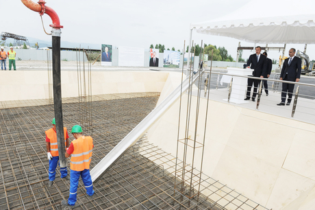 Lənkəranda otel kompleksinin təməli qoyulub (FOTO)
