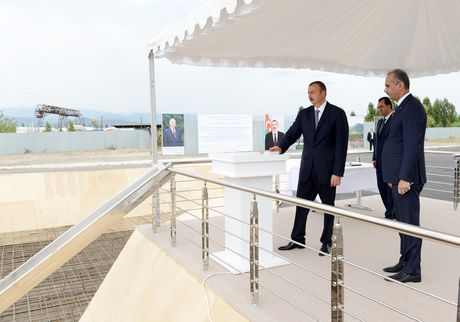 Lənkəranda otel kompleksinin təməli qoyulub (FOTO)