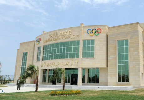 Cəlilabad Olimpiya İdman Kompleksi istifadəyə verilib (FOTO)
