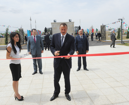 Cəlilabad Olimpiya İdman Kompleksi istifadəyə verilib (FOTO)