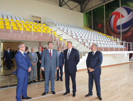 Cəlilabad Olimpiya İdman Kompleksi istifadəyə verilib (FOTO)
