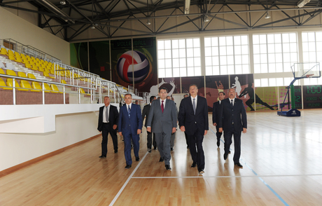 Cəlilabad Olimpiya İdman Kompleksi istifadəyə verilib (FOTO)