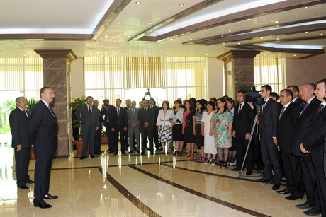Cəlilabad Olimpiya İdman Kompleksi istifadəyə verilib (FOTO)