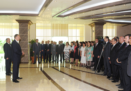 Cəlilabad Olimpiya İdman Kompleksi istifadəyə verilib (FOTO)