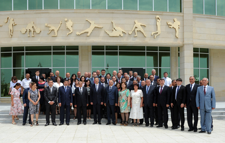 Cəlilabad Olimpiya İdman Kompleksi istifadəyə verilib (FOTO)