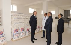 Cəlilabadda "Avanqard" MMC-nin un fabriki istifadəyə verilib (FOTO)