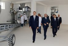 Cəlilabadda "Avanqard" MMC-nin un fabriki istifadəyə verilib (FOTO)