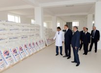 Cəlilabadda "Avanqard" MMC-nin un fabriki istifadəyə verilib (FOTO)