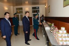İlham Əliyev Dövlət Sərhəd Xidmətinin Lənkəran sərhəd dəstəsi qarnizonunun yenidənqurmadan sonra açılışında iştirak edib (FOTO)