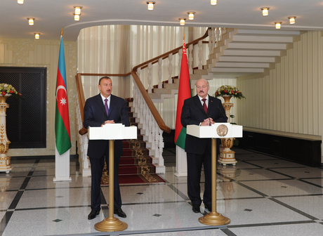Prezident İlham Əliyev: Azərbaycan və Belarus arasında münasibətlər zamanın sınağından çıxmış, real əməkdaşlıqda sınanıb (FOTO)
