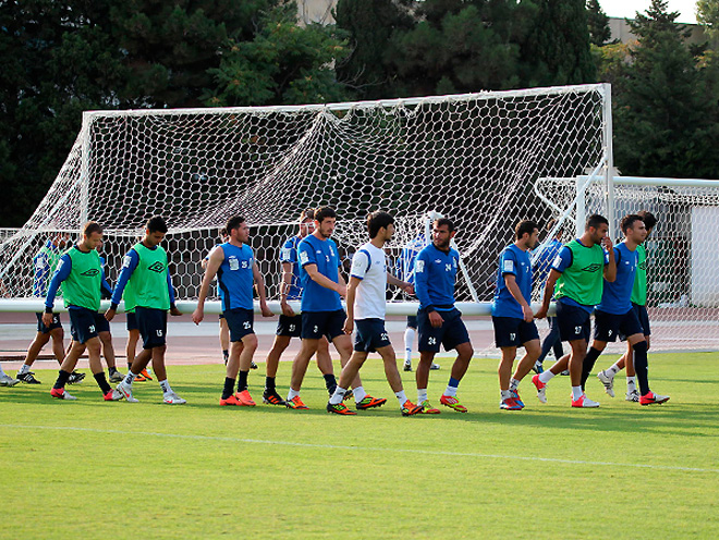 Futbol üzrə Azərbaycan millisi İsrail yığması ilə görüşə belə hazırlaşır (FOTO)