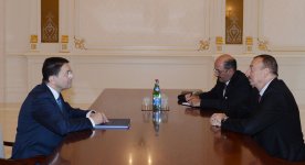 İlham Əliyev Ümumdünya Turizm Agentliyinin Baş direktorunu qəbul edib