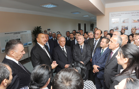 Prezident İlham Əliyev: Dağlıq Qarabağ problermi ancaq Azərbaycanın ərazi bütövlüyü çərçivəsində öz həllini tapa bilər (FOTO)