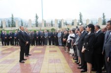 Prezident İlham Əliyev: Dağlıq Qarabağ problermi ancaq Azərbaycanın ərazi bütövlüyü çərçivəsində öz həllini tapa bilər (FOTO)