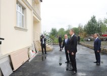 Prezident İlham Əliyev Zaqatalanın Gözbarax kənd sakini üçün yeni tikilmiş fərdi evdə olmuşdur (FOTO)