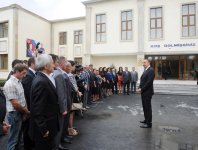 İlham Əliyev Zaqatalada Gözbarax kənd tam orta məktəbinin açılış mərasimində iştirak edib (FOTO)