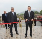 Prezident İlham Əliyev dördulduzlu “Shaki Palace” otelinin açılışında iştirak edib (FOTO)