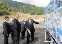 İlham Əliyev "Tufan" dağ-xizək yay-qış istirahət kompleksində işlərin gedişi ilə tanış olub (FOTO)
