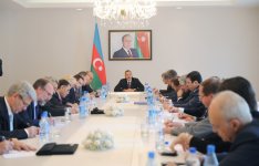 Prezident İlham Əliyev ATƏT-ə üzv ölkələrin səfirlərini qəbul edib (FOTO)