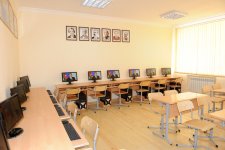 Bakının Nizami rayonundakı 70 nömrəli məktəb-lisey yüksək standartlar səviyyəsində yenidən qurulub (FOTO)