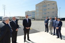 Bakının Keşlə qəsəbəsində 100 yerlik uşaq bağçası binasının təməli qoyulub (FOTO)