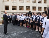 Prezident İlham Əliyev: Vətənə bağlılıq, sevgi, peşəkarlıq və yüksək biliyə malik olmaq Azərbaycanı qabağa aparacaq (FOTO)