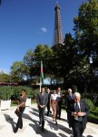 Prezident İlham Əliyev və xanımı Parisdə Azərbaycan Mədəniyyət Mərkəzinin açılışında iştirak ediblər (FOTO)