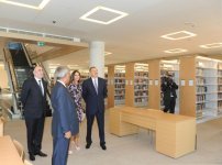 Prezident İlham Əliyev və xanımı Azərbaycan Diplomatik Akademiyasının yeni tədris kompleksinin açılışında iştirak edib (FOTO)