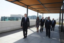 Prezident İlham Əliyev və xanımı Azərbaycan Diplomatik Akademiyasının yeni tədris kompleksinin açılışında iştirak edib (FOTO)