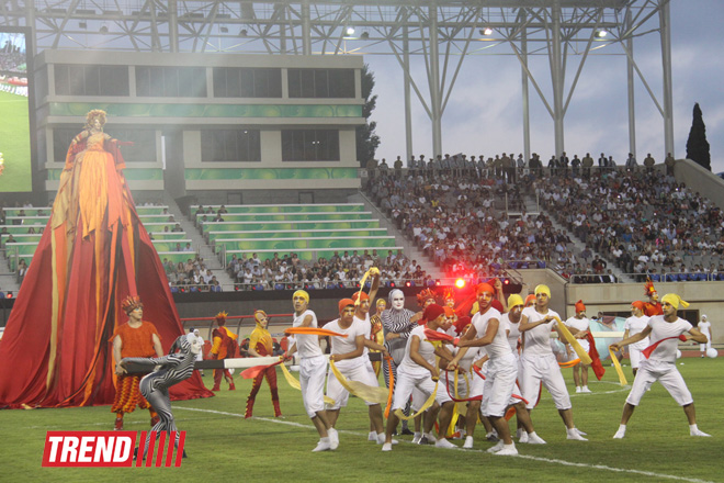 Azərbaycanda FIFA U-17 qadınlararası dünya çempionatının rəsmi açılış mərasimi keçirilib (ƏLAVƏ OLUNUB) (FOTO) (VİDEO)