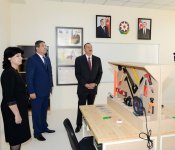 Azərbaycan Prezidenti Qobustan qəsəbəsində orta məktəbin açılışında iştirak edib (FOTO)