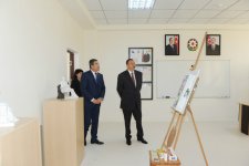 Azərbaycan Prezidenti Qobustan qəsəbəsində orta məktəbin açılışında iştirak edib (FOTO)