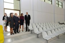 Azərbaycan Prezidenti və xanımı Moskva Dövlət Universitetinin Bakı filialının yeni tədris kompleksinin açılışında iştirak ediblər (FOTO)