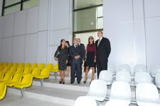Azərbaycan Prezidenti və xanımı Moskva Dövlət Universitetinin Bakı filialının yeni tədris kompleksinin açılışında iştirak ediblər (FOTO)