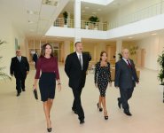 Azərbaycan Prezidenti və xanımı Moskva Dövlət Universitetinin Bakı filialının yeni tədris kompleksinin açılışında iştirak ediblər (FOTO)