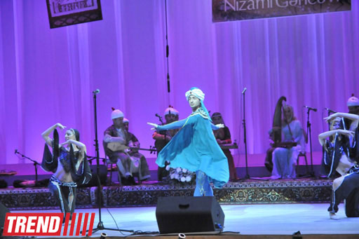 Bakıda Nizami Gəncəvinin 870 illik yubileyinə həsr olunmuş gecə keçirilib (FOTO)