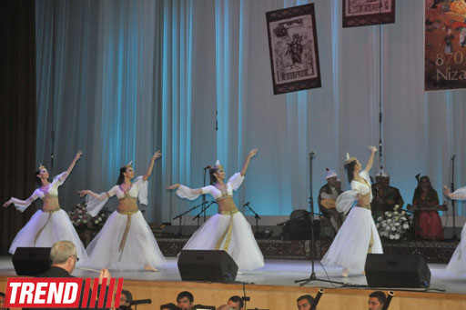 Bakıda Nizami Gəncəvinin 870 illik yubileyinə həsr olunmuş gecə keçirilib (FOTO)