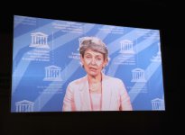 Azərbaycan Prezidenti və xanımı II Bakı Beynəlxalq Humanitar Forumunun açılış mərasimində iştirak ediblər (FOTO)