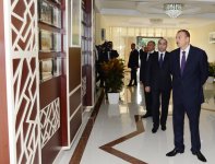 Azərbaycan Prezidenti Tərtərdə Gənclər Mərkəzinin açılışında iştirak edib (FOTO)