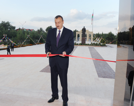 Zərdabda Heydər Əliyev Mərkəzi istifadəyə verilib (FOTO)